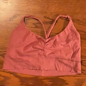 Una Pluma Medium Barlette Fair Trade Organic Cotton Bra Maroon AKA Rum Raisin